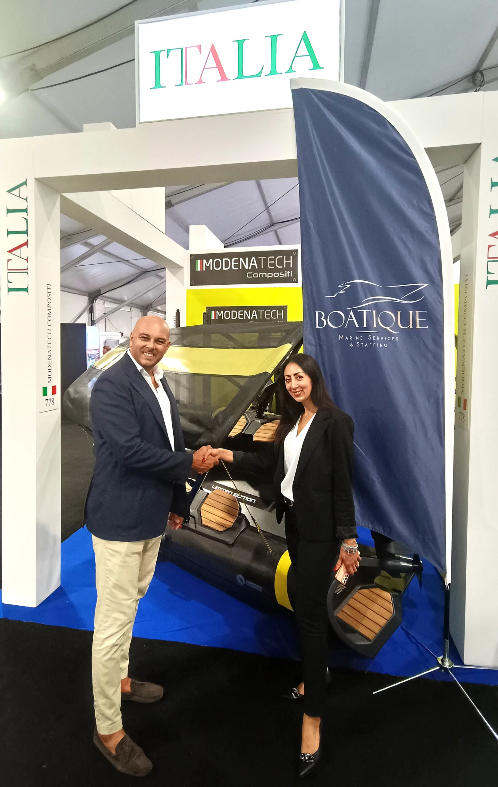 Boatique Modena Tech Partnership