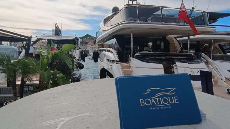 Boatique Marine Services at the Cannes Yachting Festival 2024